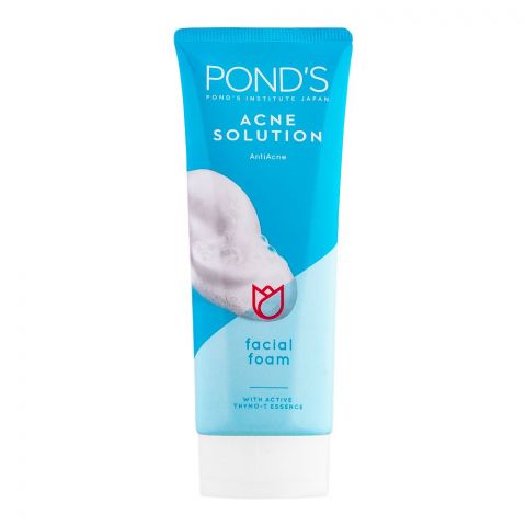 Pond's Acne Solutions Anti Acne Facial Foam, 100g