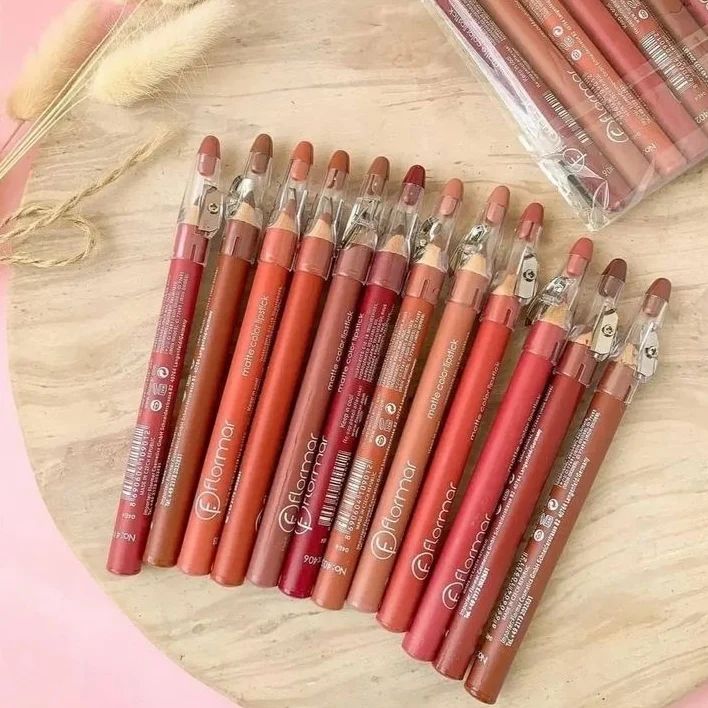 Flormar Matte Lip Pencils pack of 12