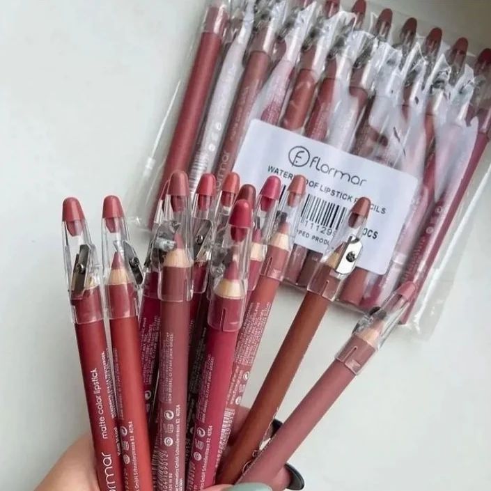 Flormar Matte Lip Pencils pack of 12