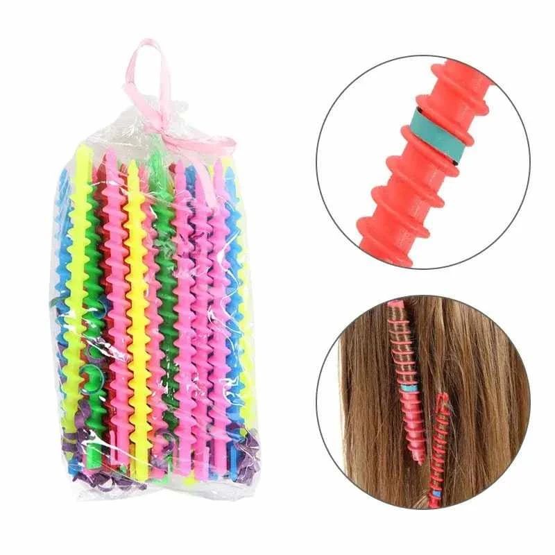 Spiral Hair Curlers