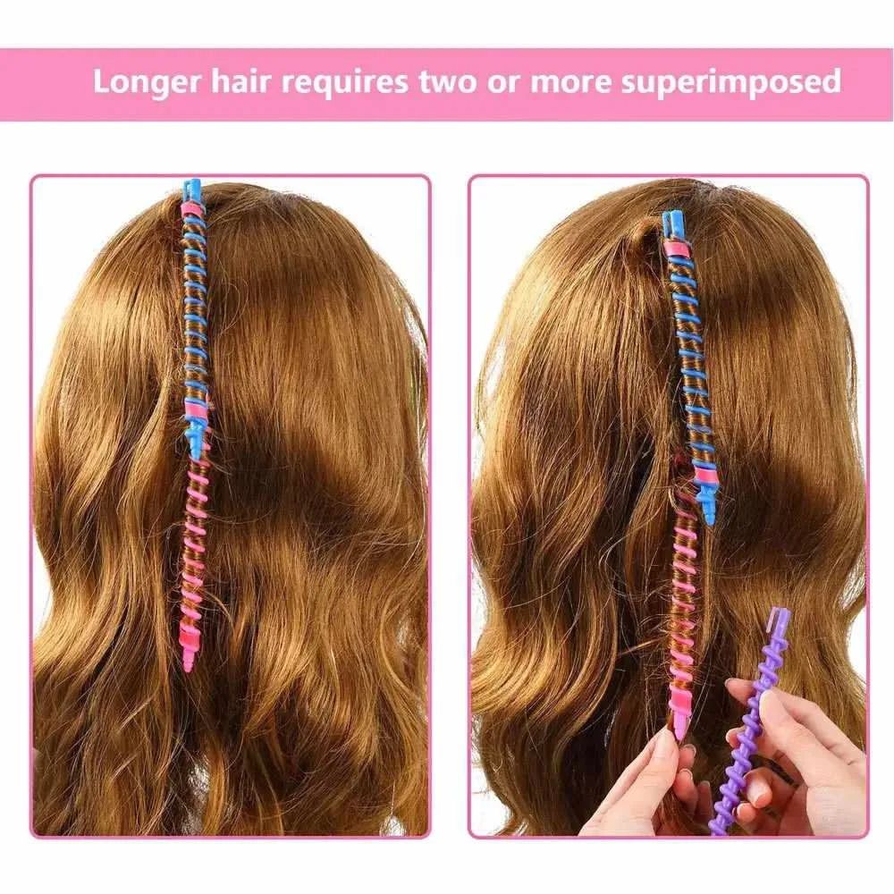 Spiral Hair Curlers