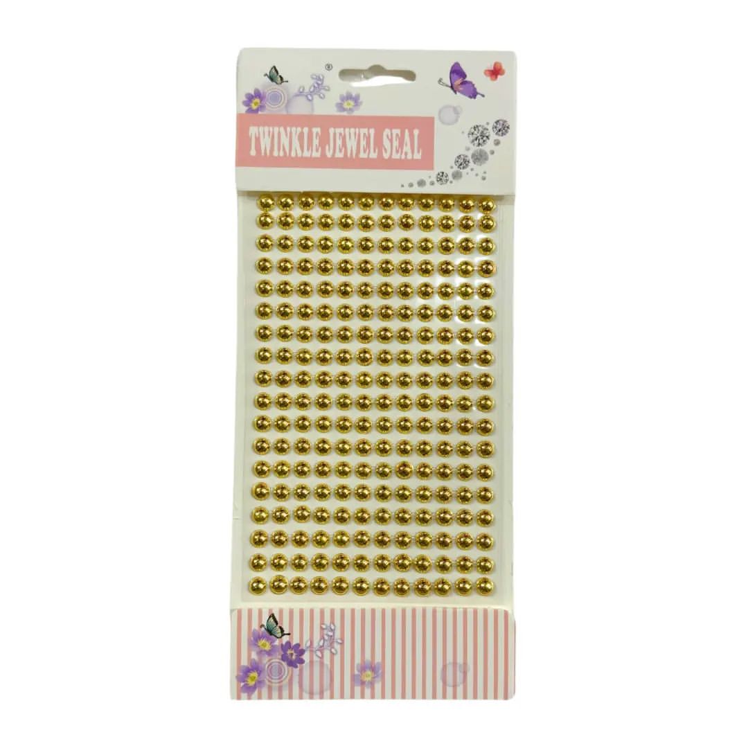 Hair Decoration Stones Pearls Adhesive