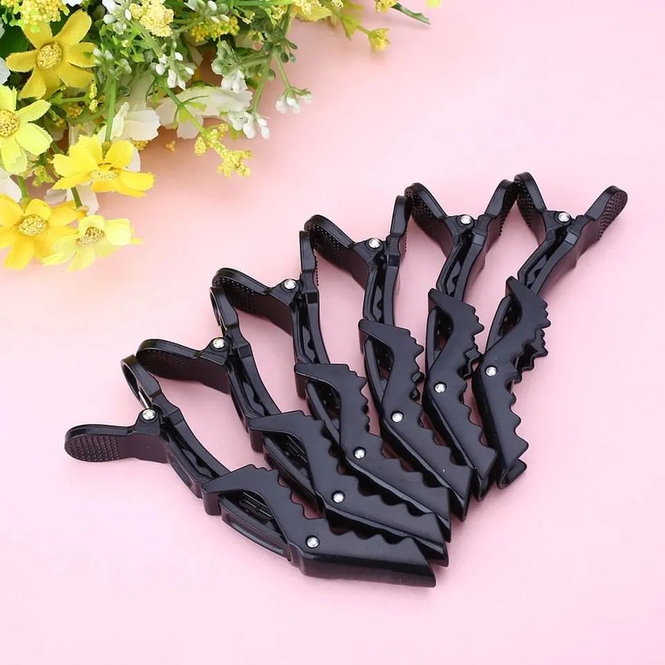 Alligator 6pcs Hair styling clips