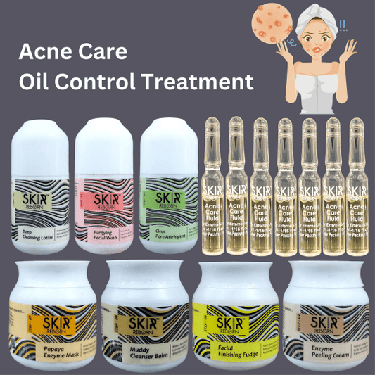 Skir Reborn Acne Care Oil Control Treatment Facial Kit