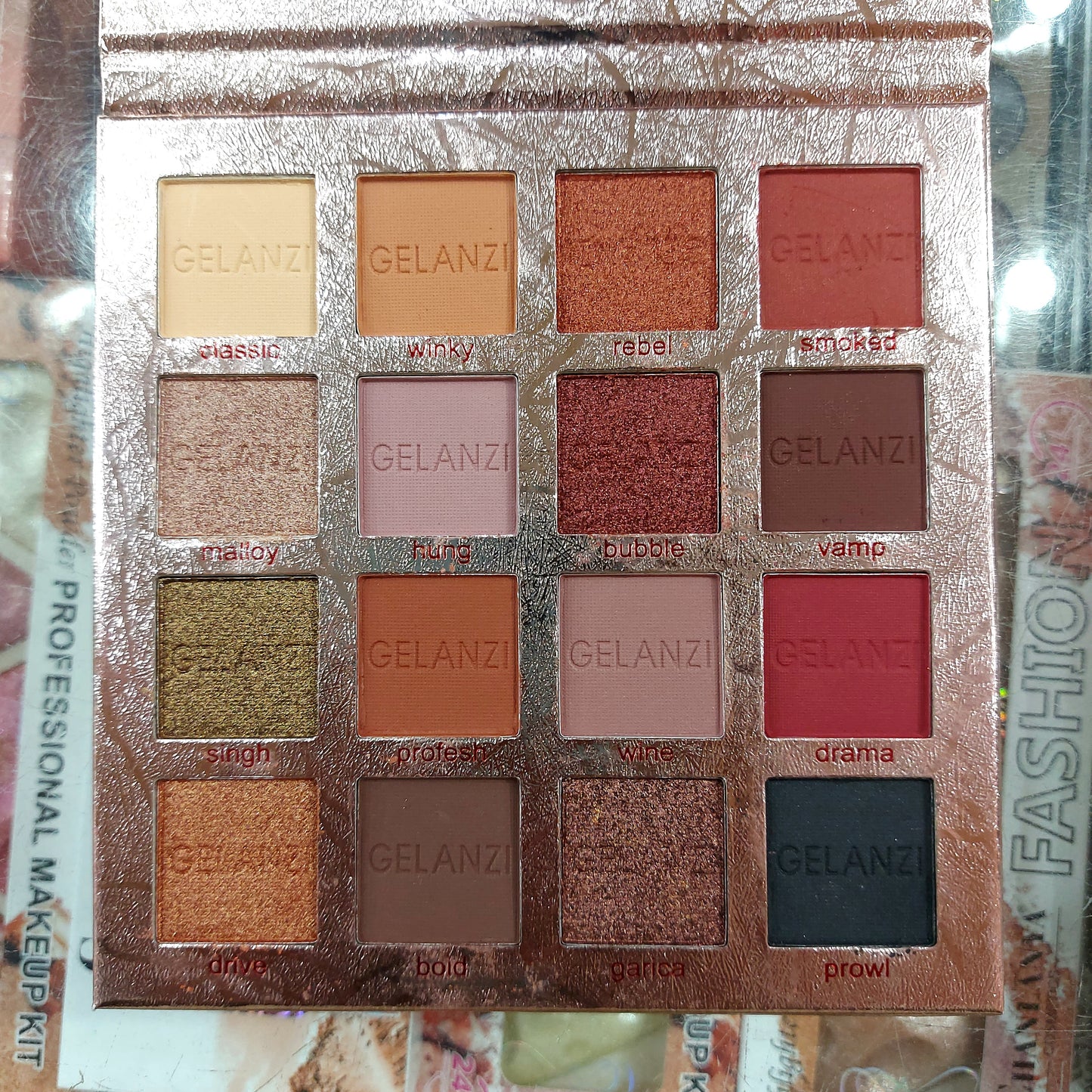 Gelanzi Professional Eyeshadow Palette