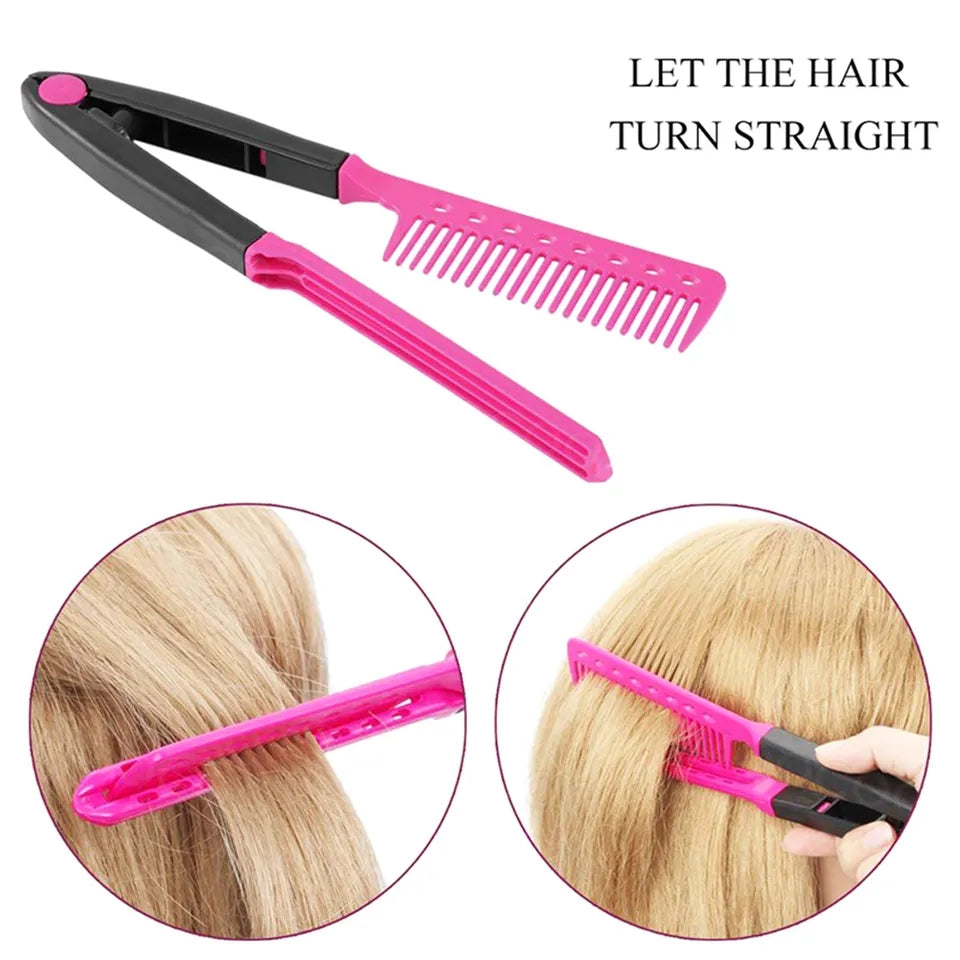 Hair Straightened Salon Comb