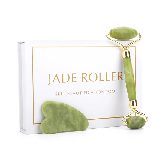 Jade roller 2 in 1