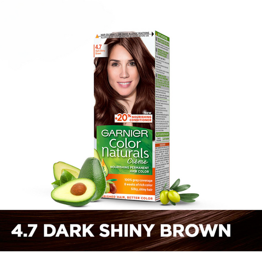 Garnier Hair Color 4.7 Dark Shiny Brown