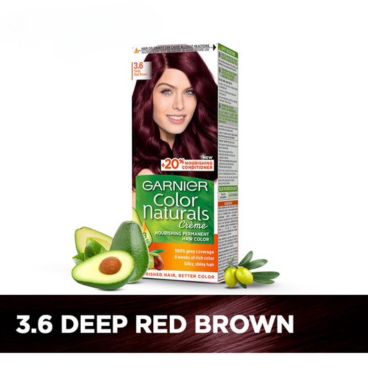 Garnier Hair Color 3.6 Deep Red Drown
