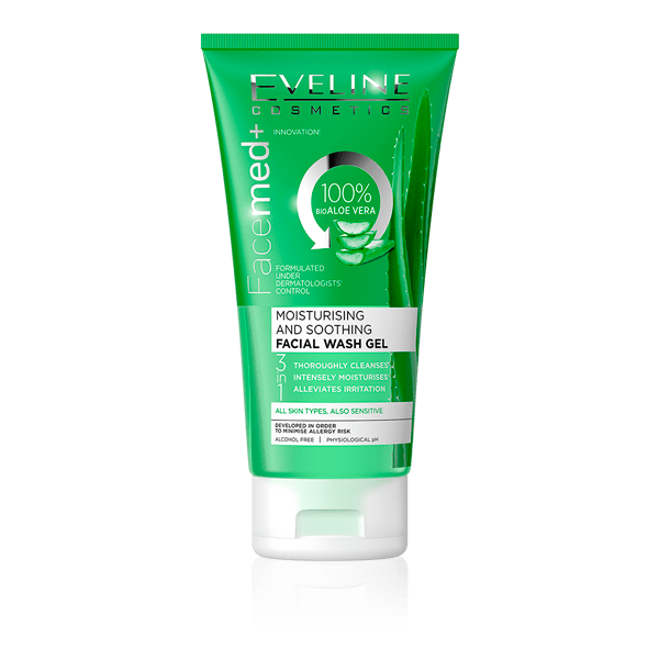 Eveline Moisturising and Soothing Facial Wash Gel