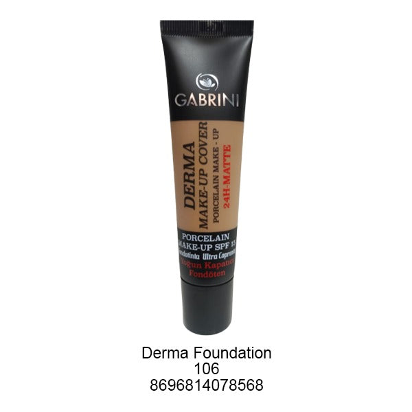 DERMA MAKEUP COVER FOUNDATION 106