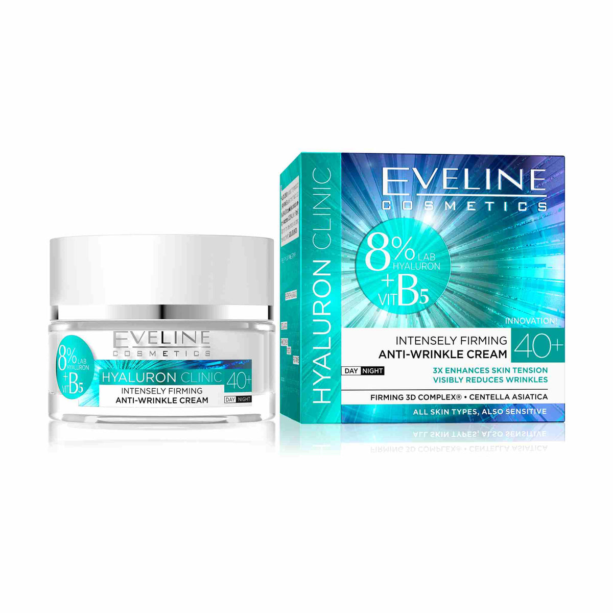 Eveline Hyaluron Clinic Anti-Wrinkle Cream 40+