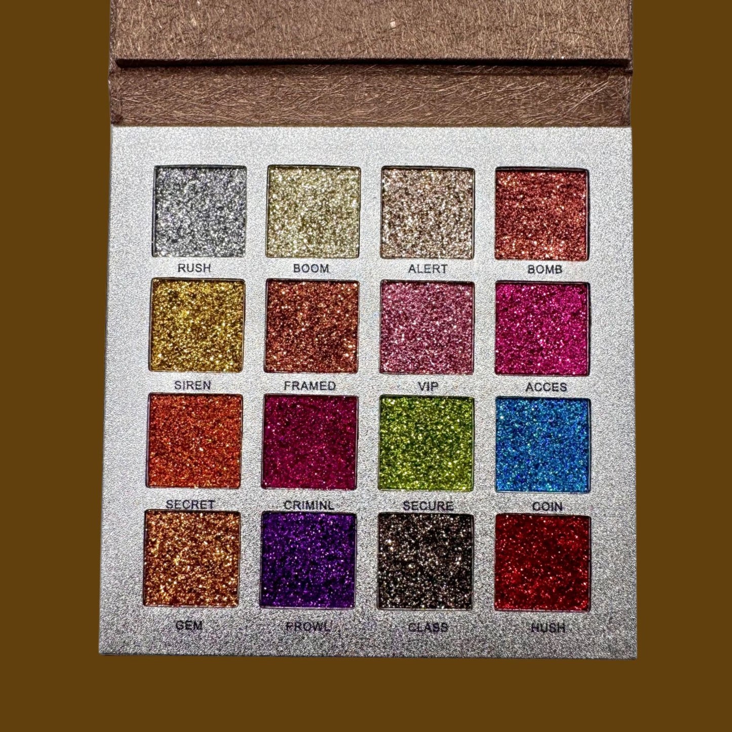 Sweet Face Glittereyes Pressed Sparkling Shades 16 Colours Palletes