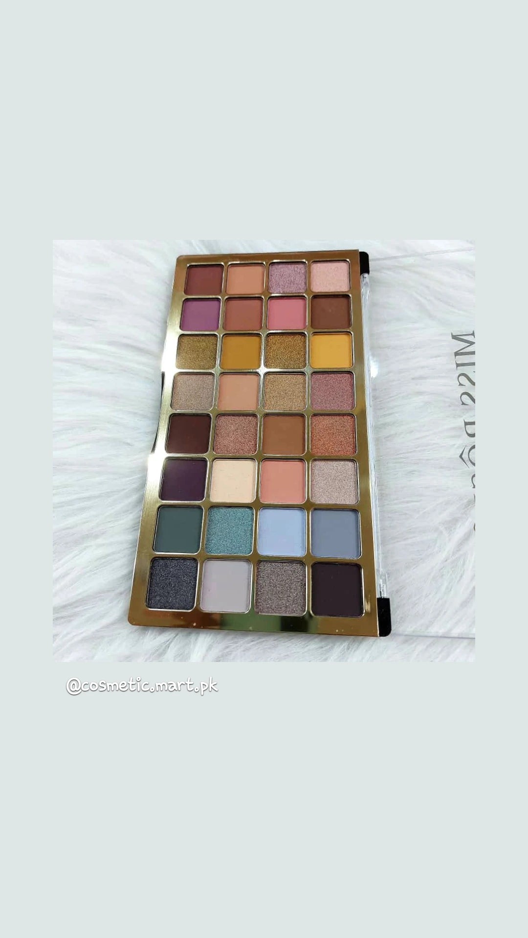 Miss rose 32 colors matte & shimmers mixed eyeshadow pallate