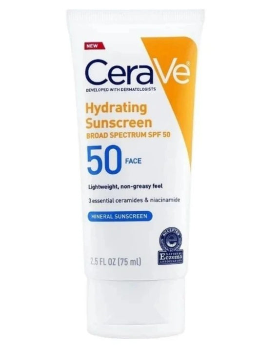 CeraVe Hydrating Sunscreen SPF-50