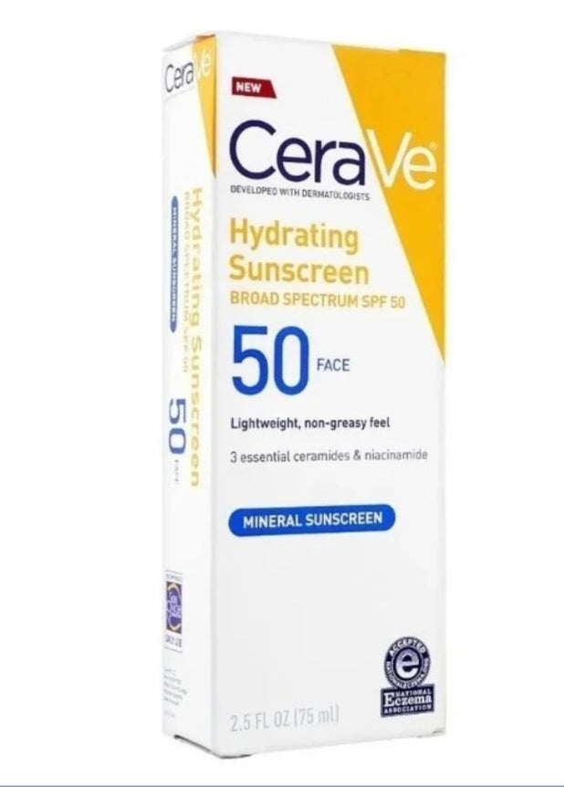 CeraVe Hydrating Sunscreen SPF-50