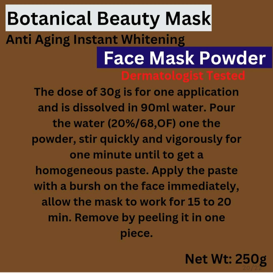 Botanical Beauty Powder Mask