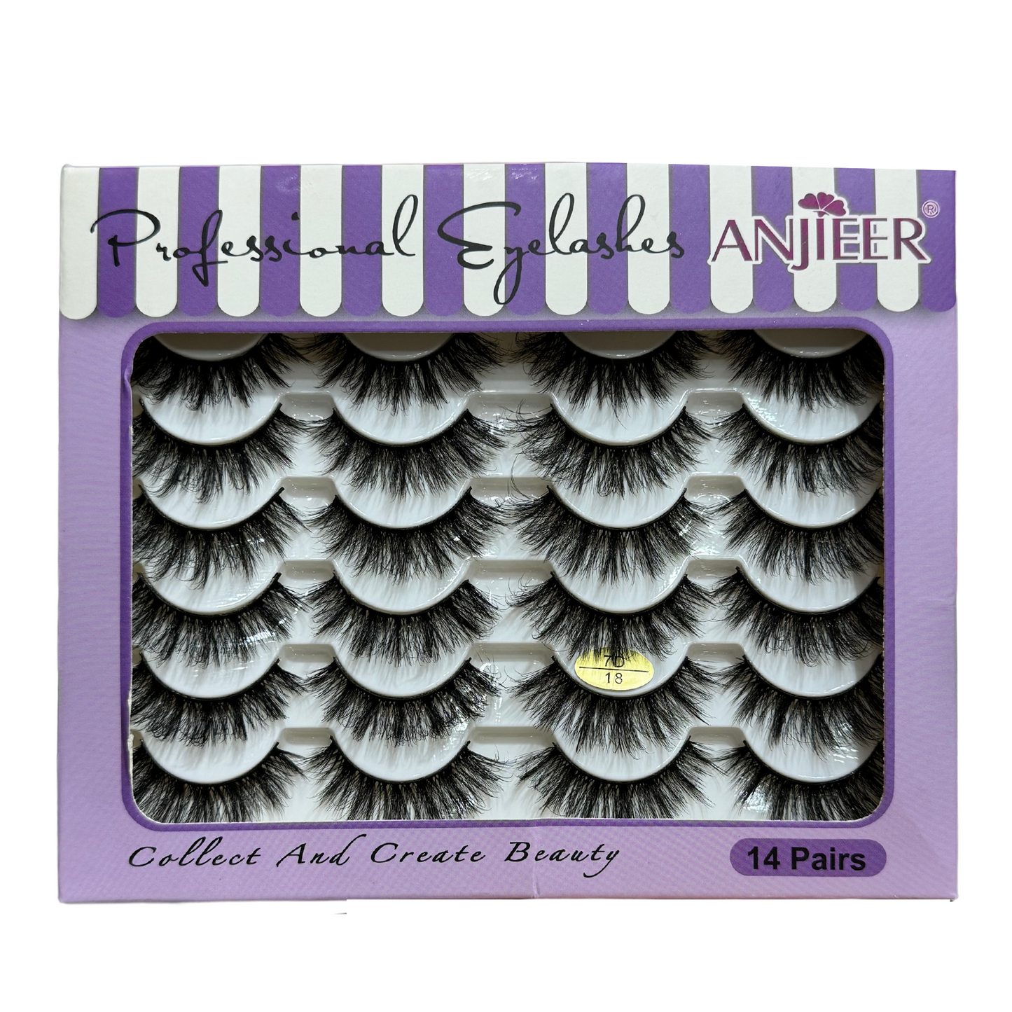 14 Pairs Mink Lashes