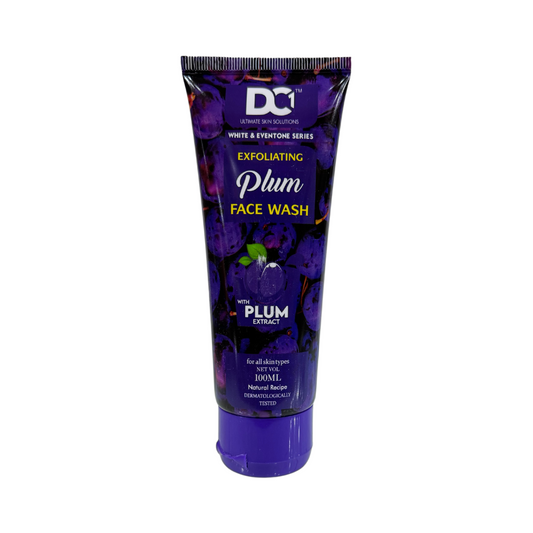 DC-1 White & Eventone Series Exfoliating Plum Face Wash