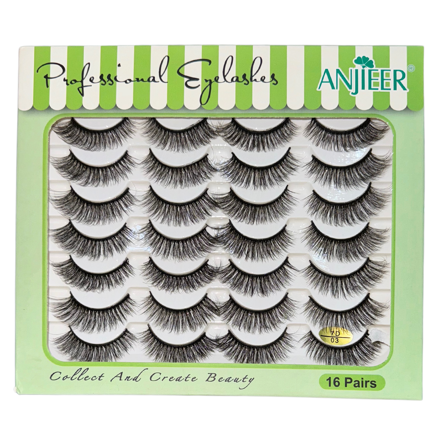 Anjeer 16 Pairs Lashes