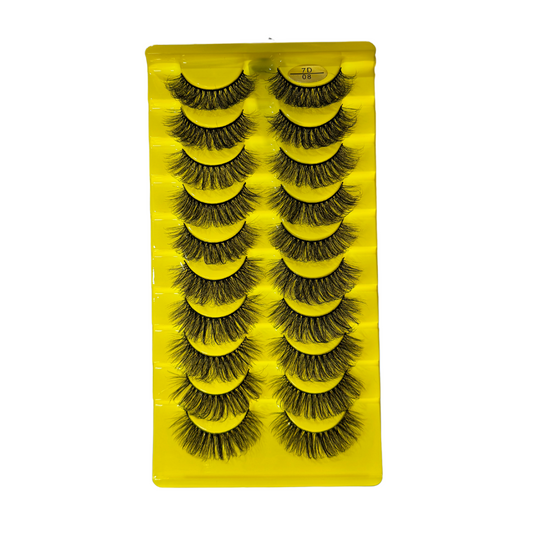 10 Pairs Mink Lashes