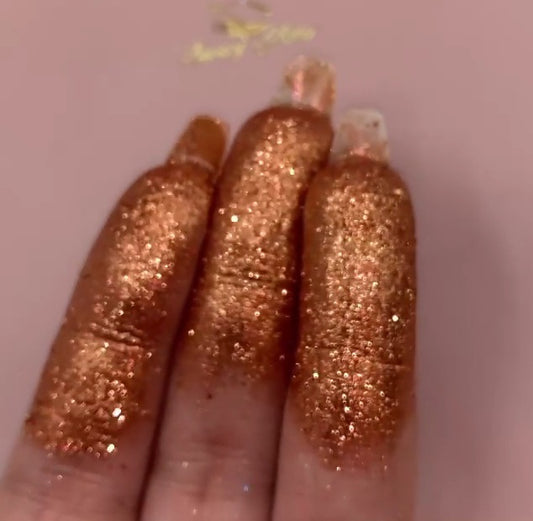 Diamond Dust P Copper Gold