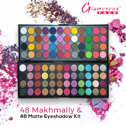 Glamorous Face 48+48 Makhmally & Matte Eyeshade Kit