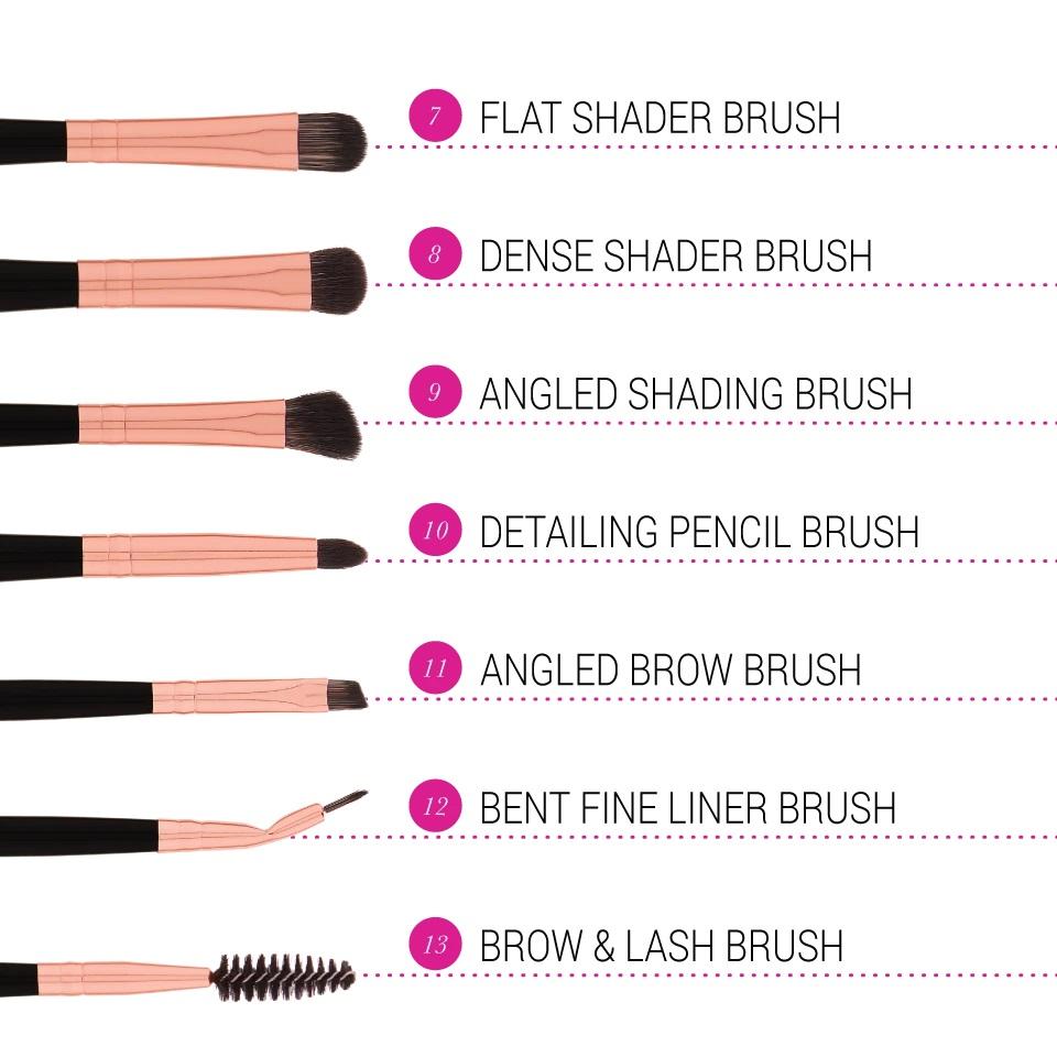 BH 13 Piece Brush Set