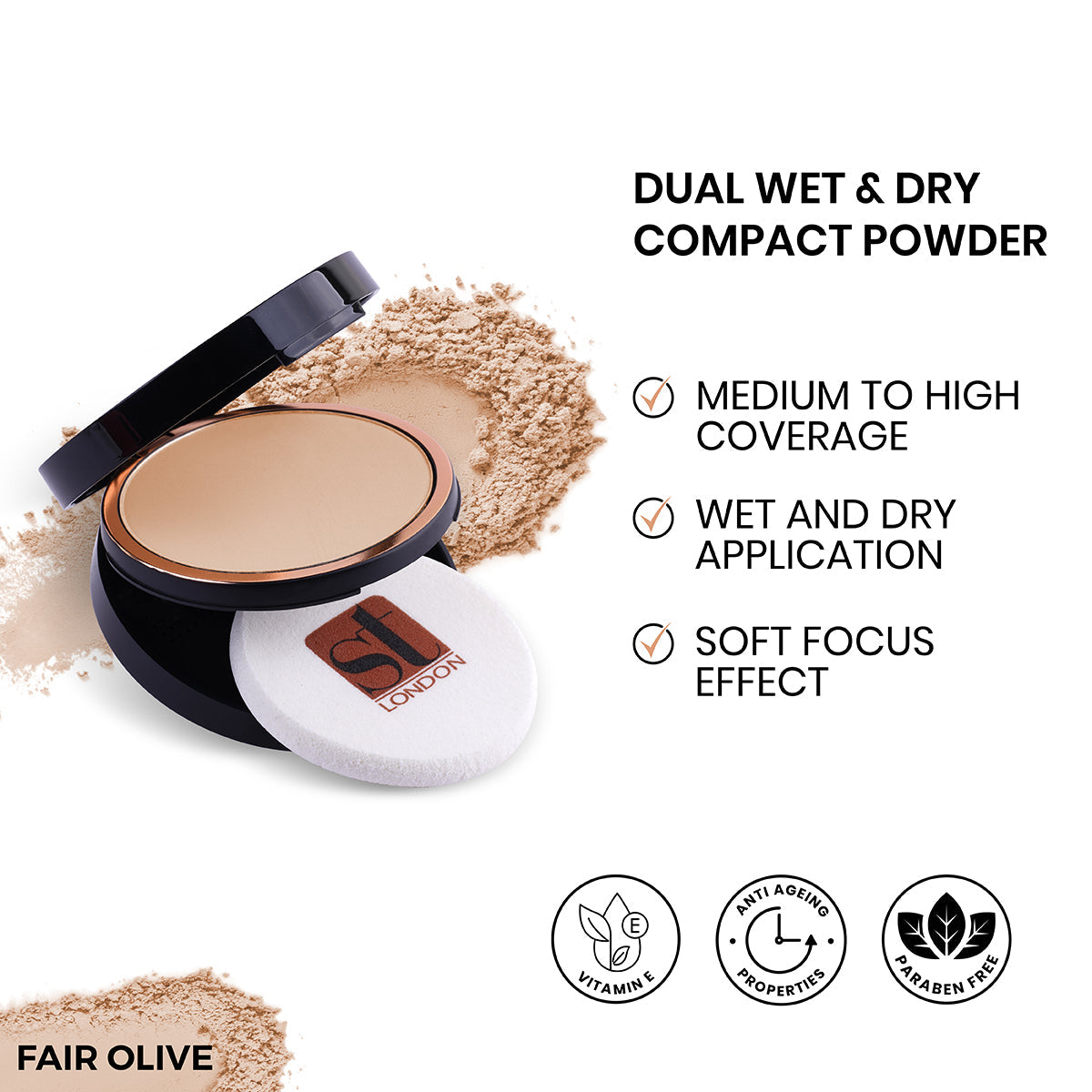 ST London - Dual Wet & Dry Compact Powder